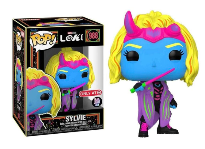 Loki Sylvie Black Light #988 Funko Pop