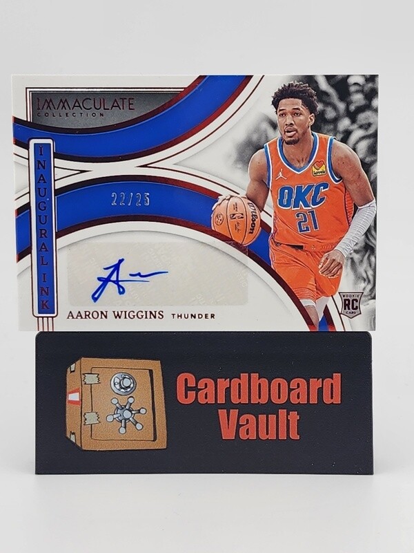 2021-22 Immaculate Inaugural Ink #ICN-AWO 22/25