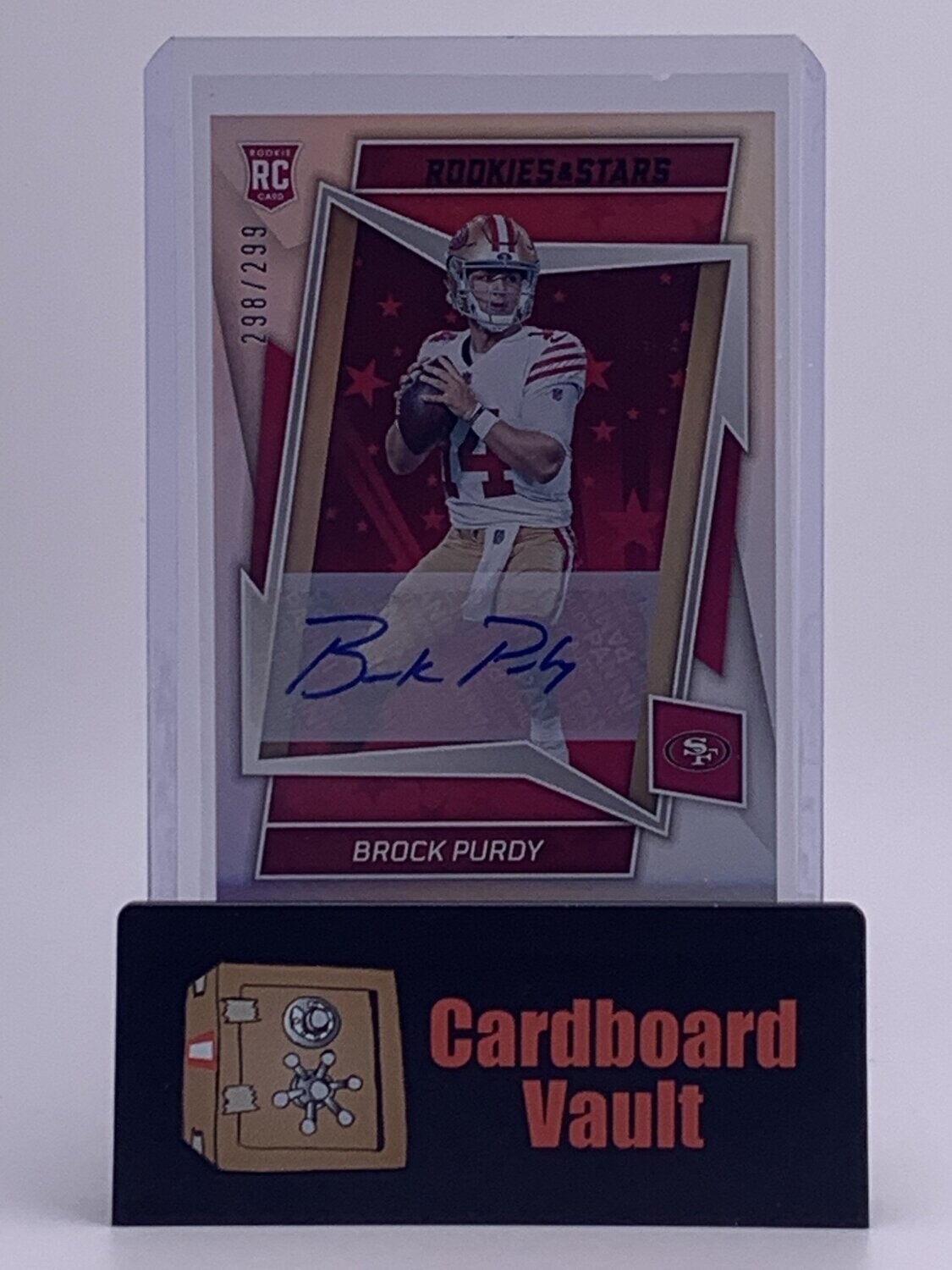 2022 Rookies And Stars Brock Purdy Rookie Autograph #145 298/299