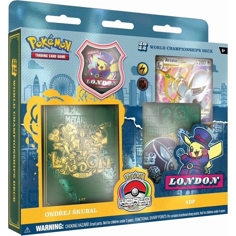 Pokémon 2022 World Championship Deck London Ondrej Skubal