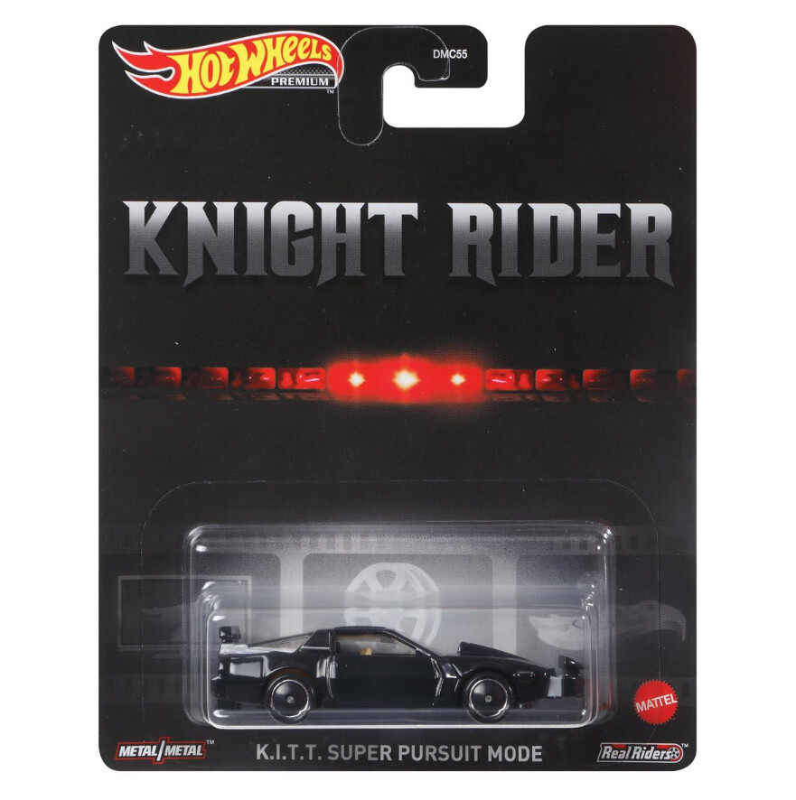 Hot Wheels Retro Entertainment 2022 Knight Rider K.I.T.T. Super Pursuit Mode