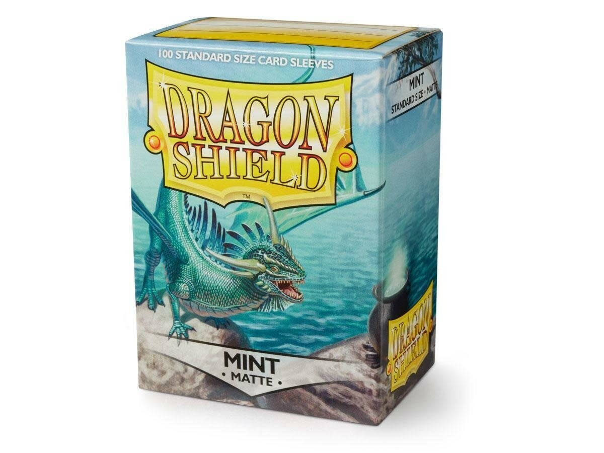 Dragon Shield 100 Card Sleeves Matte Mint