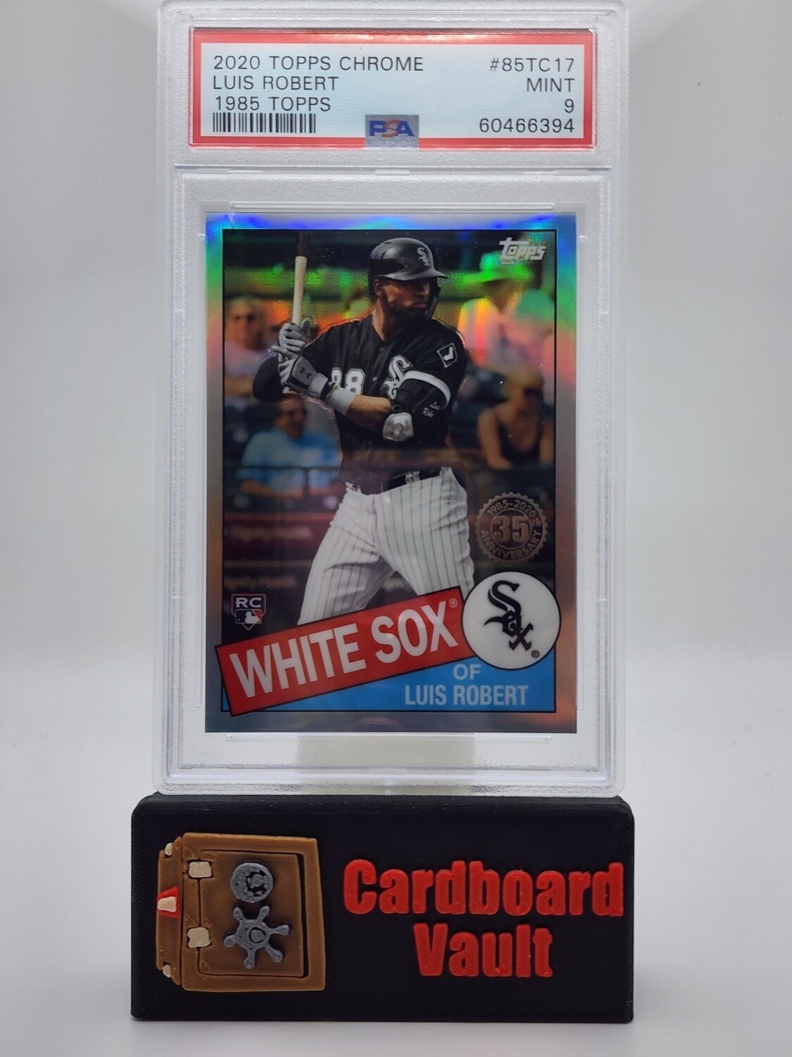 2020 Topps Chrome Luis Robert 1985 Topps 35th Anniversary #85TC-17 PSA 9