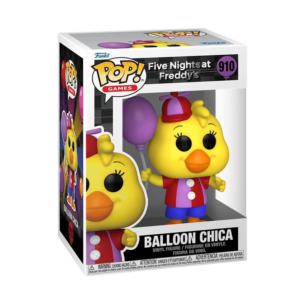 Five Nights at Freddy&#39;s Balloon Chica 910 Funko Pop!