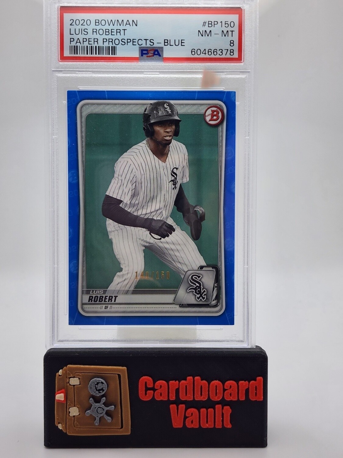 2020 Bowman Paper Prospects Luis Robert #BP-150 Blue PSA 8