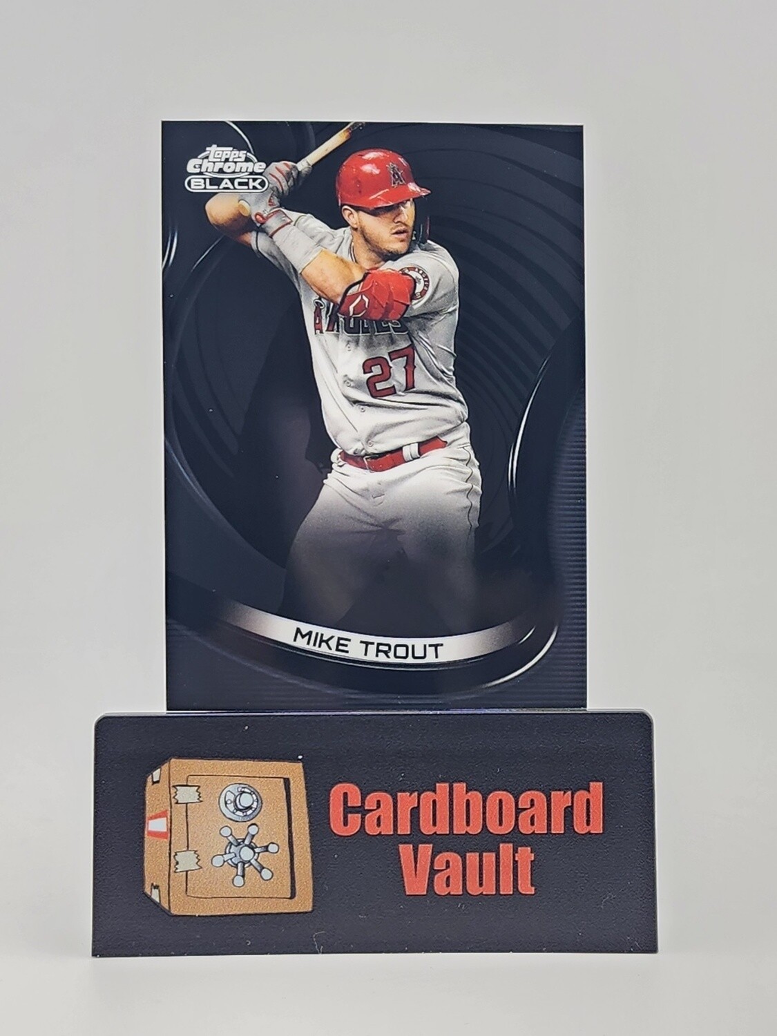 2022 Topps Chrome Black Mike Trout #4