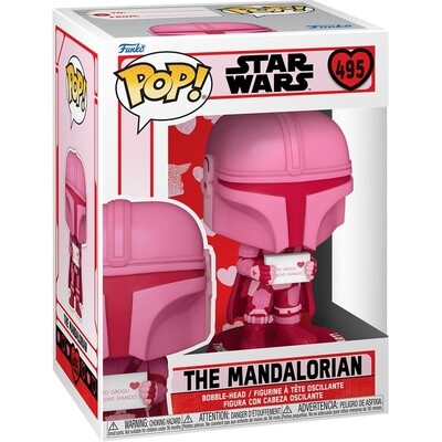 Star Wars Valentines The Mandalorian Funko Pop