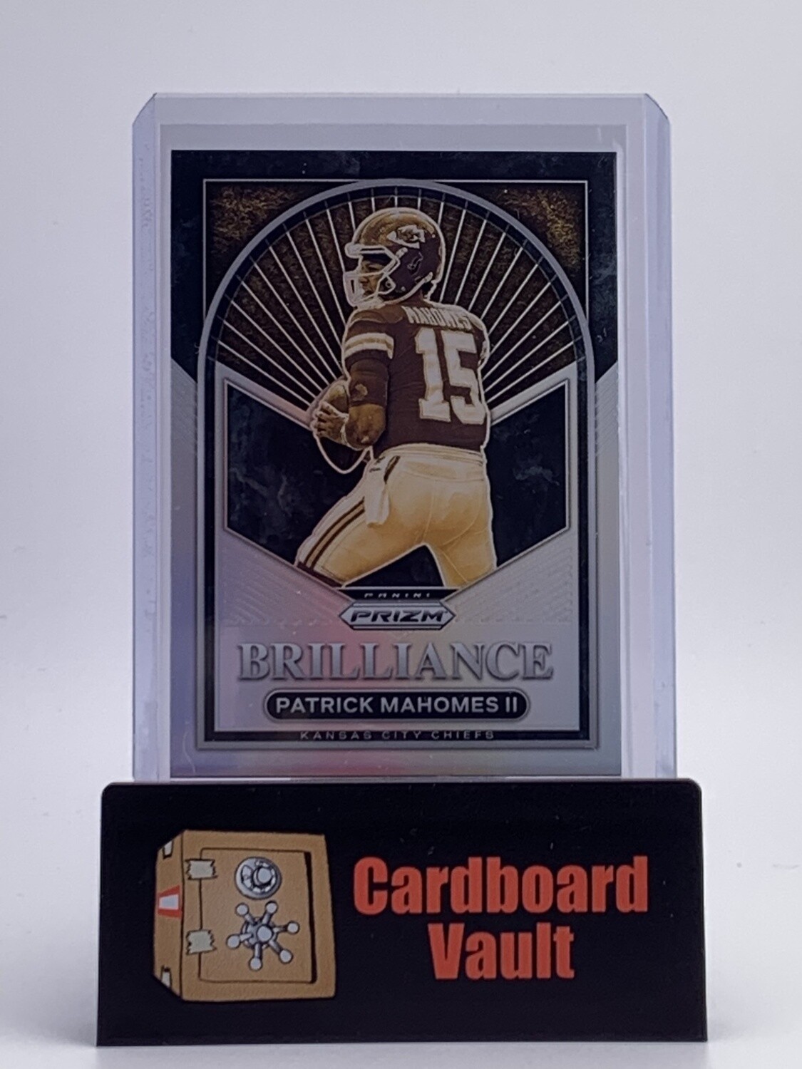 2022 Prizm Patrick Mahomes II Brilliance Silver Prizm #B-5