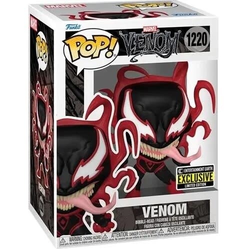 Venom Carnage Miles Morales Funko Pop! 1220 Entertainment Earth Exclusive