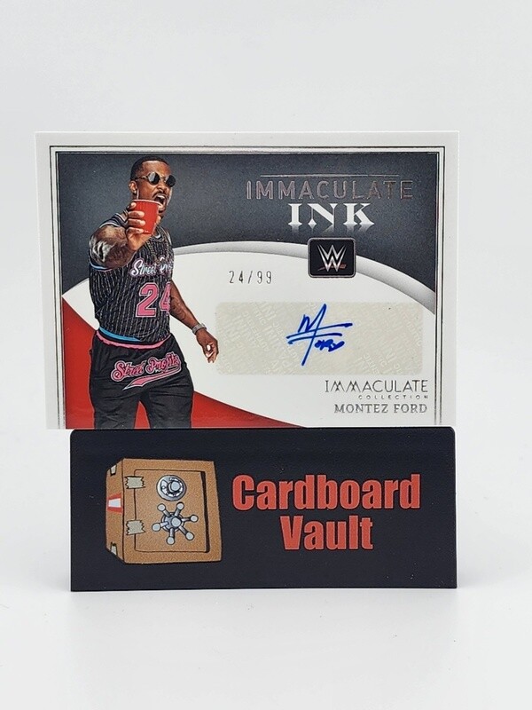 2022 Immaculate Ink Montez Ford Autograph #II-MFD 24/99