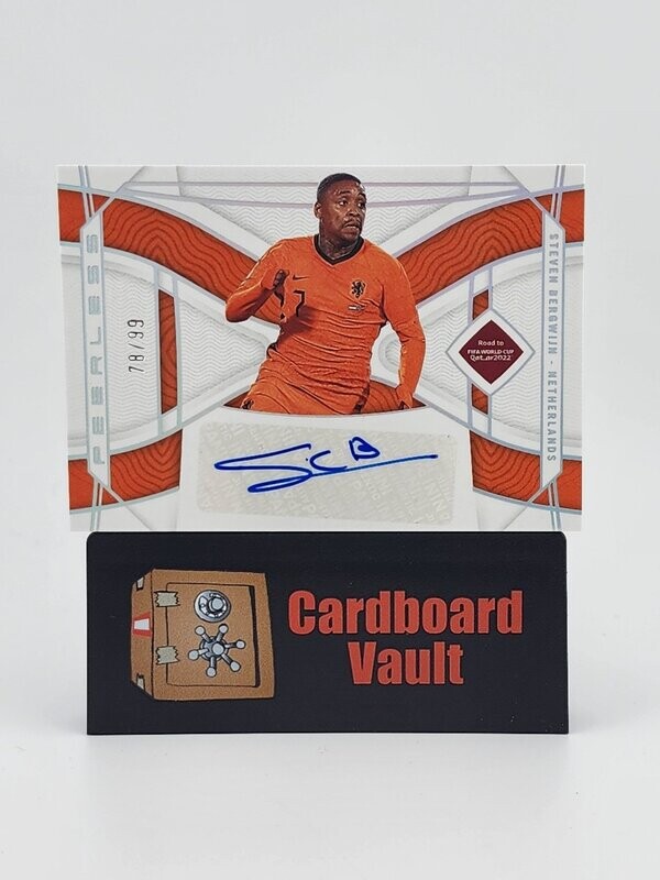 2022 National Treasures Fearless Steven Bergwijn  #PS-BRG 78/99