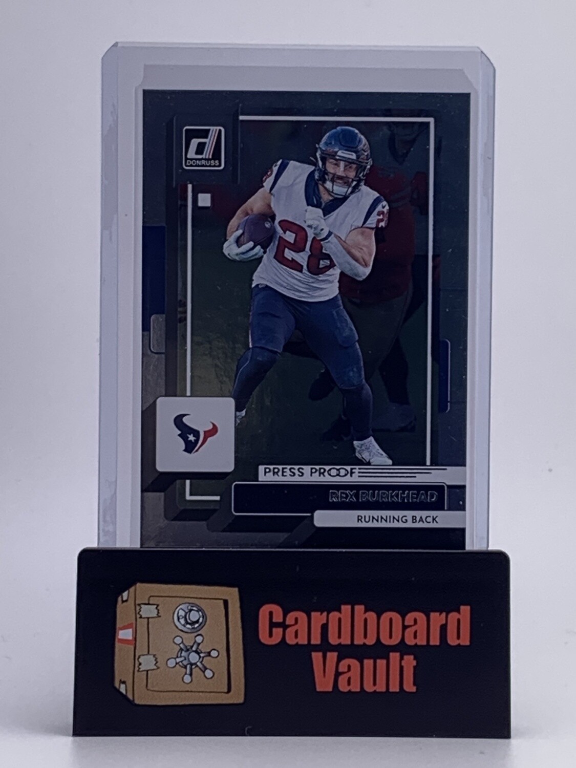2022 Donruss Rex Burkhead Press Proof #42 076/100