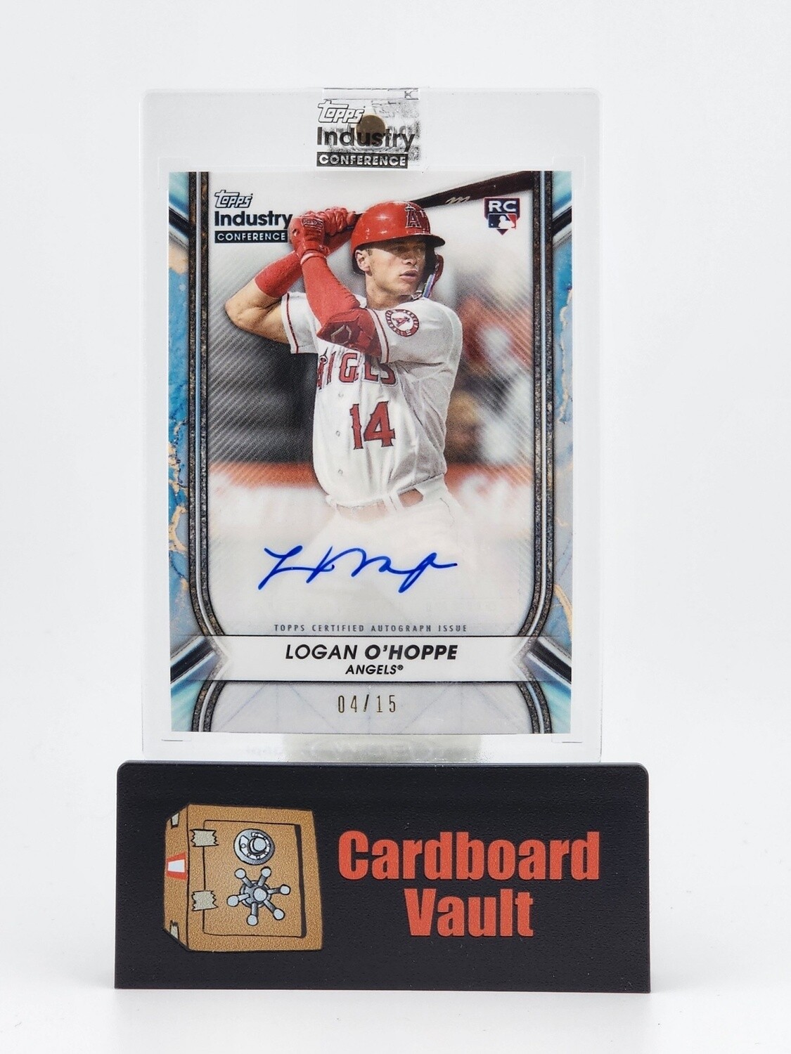 2023 Topps Industry Conference Logan O&#39;Hoppe Autograph #A-LO 04/15