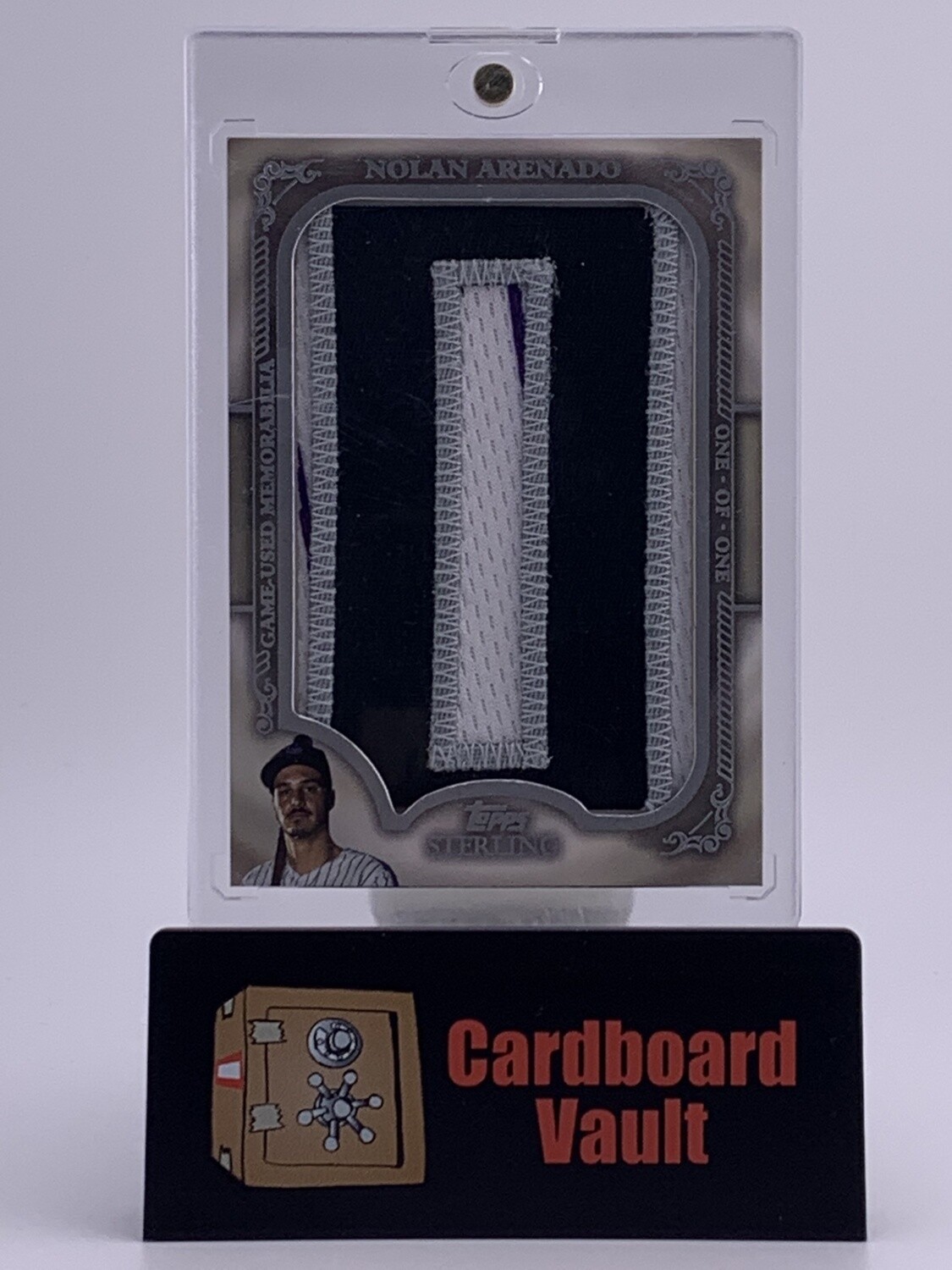 2020 Topps Sterling Nolan Arenado Jersey Letter Patch #JLP-NA 1/1