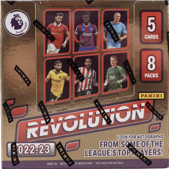 2022/23 Panini Revolution Premier League EPL Soccer Hobby Box