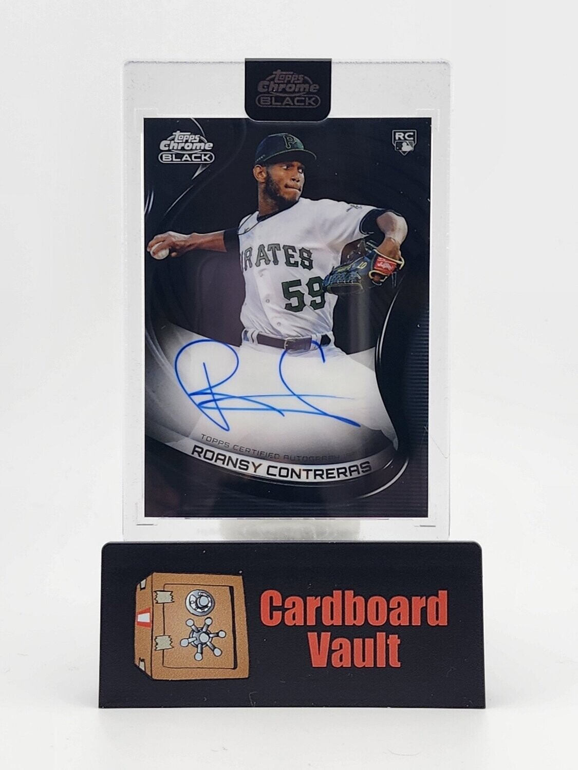 2022 Topps Chrome Black Roansy Contreras Autograph #CBA-RCO
