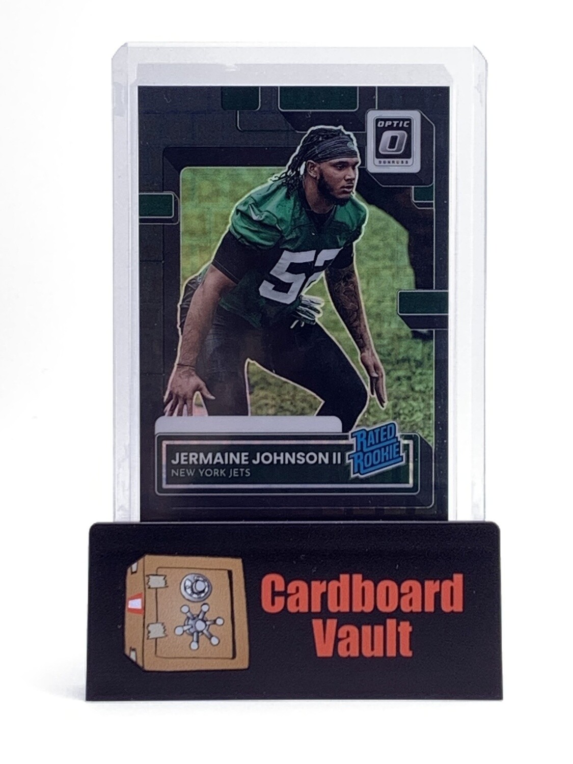 2022 Donruss Optic Rated Rookie Jermaine Johnson II #P-358 Black Pandora 24/25