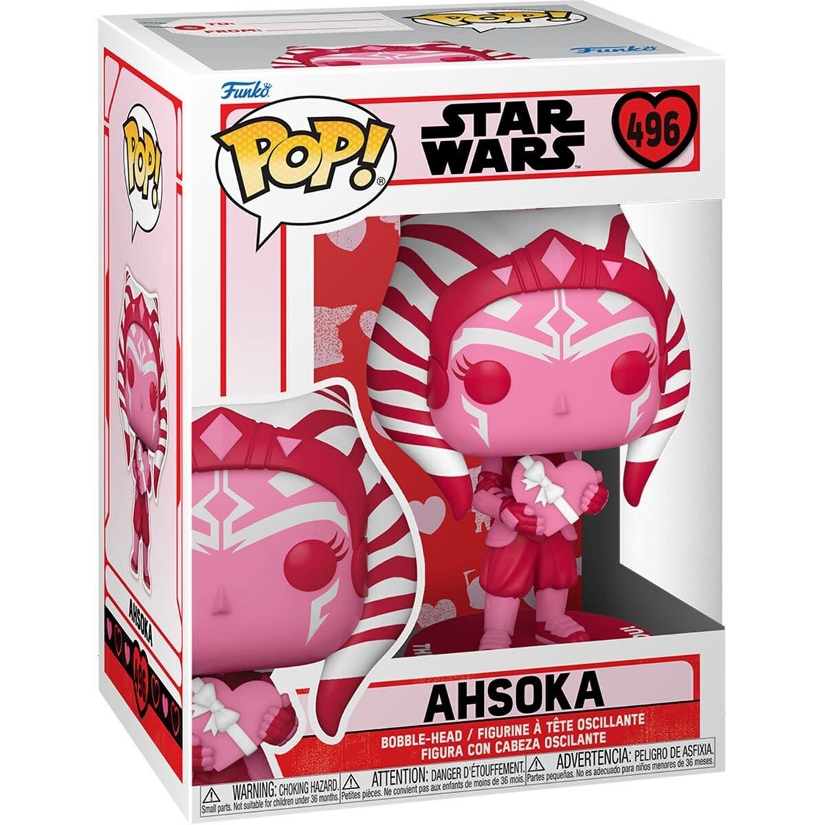 Star Wars Valentines Ahsoka Tano Funko Pop