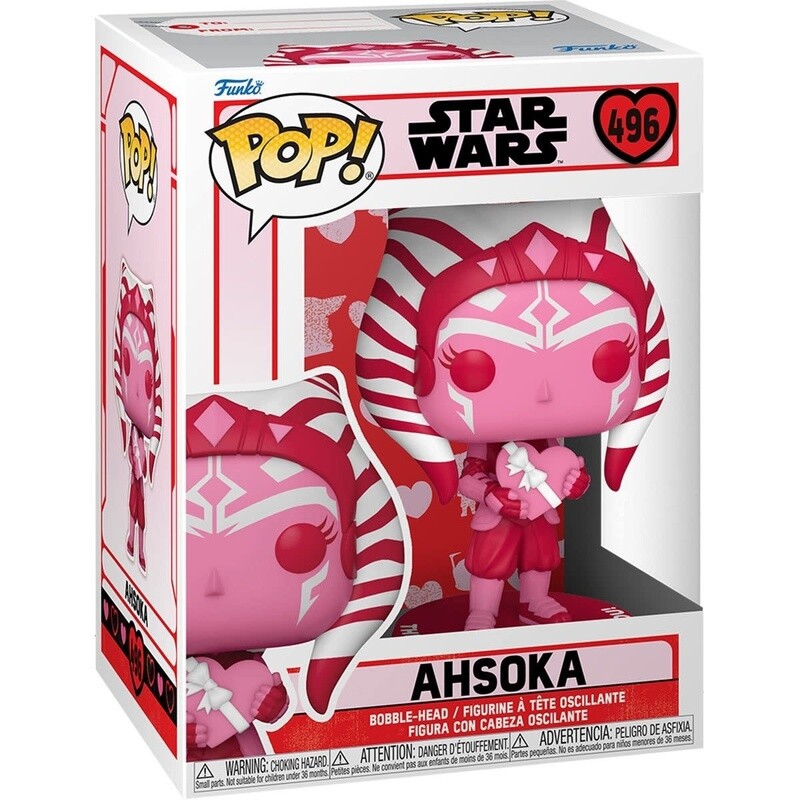 Star Wars Valentines Ahsoka Tano Funko Pop