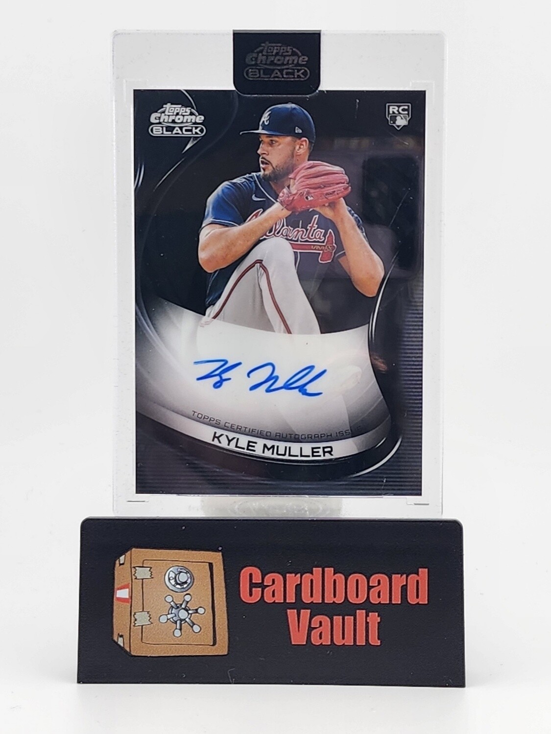 2022 Topps Chrome Black Kyle Muller Autograph #CBA-KMU