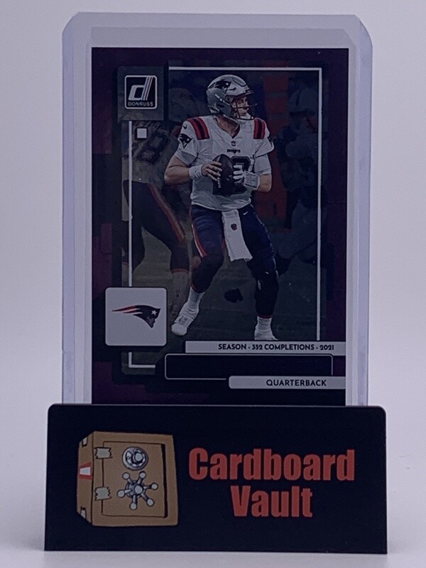 2022 Donruss Mac Jones #134 Purple 058/352