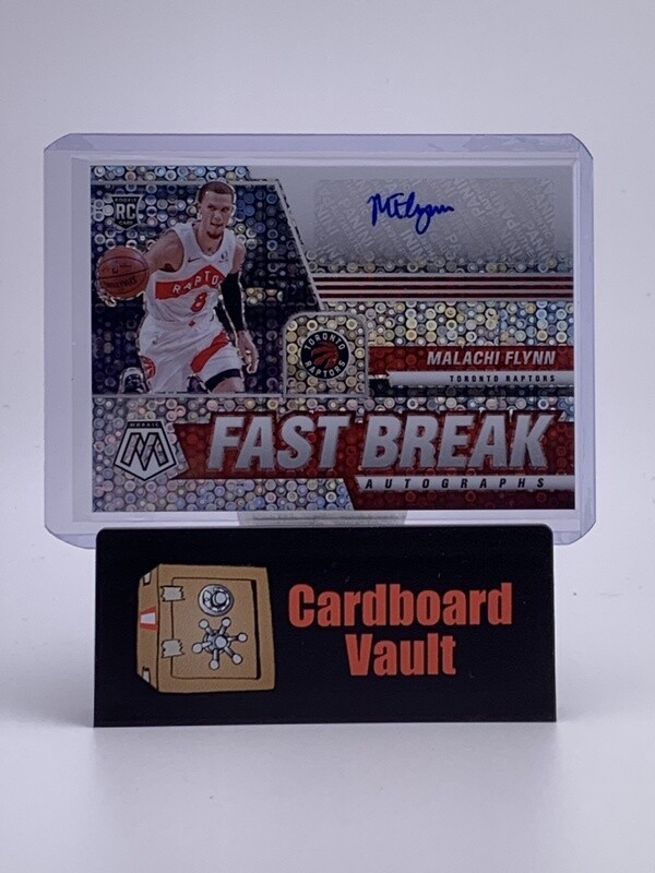 2020-21 Mosaic Malachi Flynn Fast Break Autographs #FB-MFL