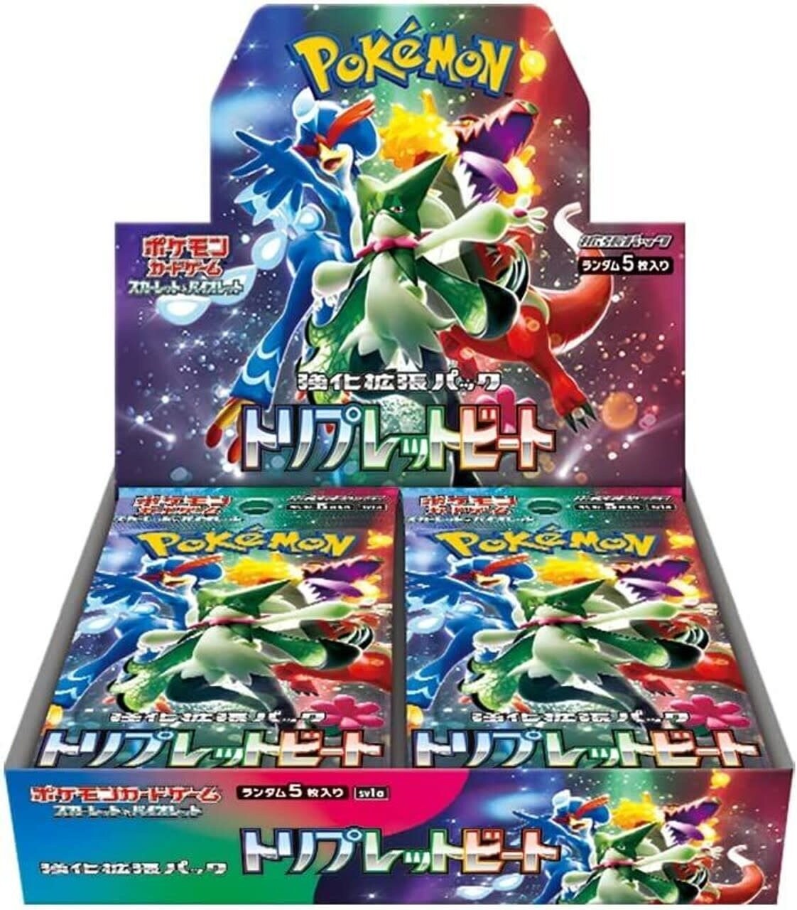 Japanese Pokémon Triple Beat Booster Box