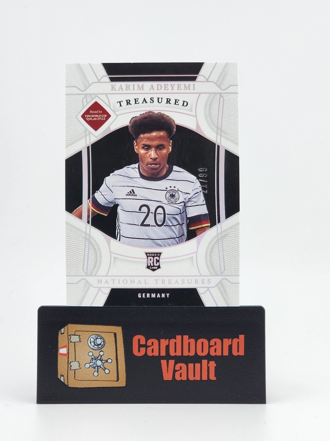 2022 National Treasures Treasured Karim Adeyemi  #197 21/99