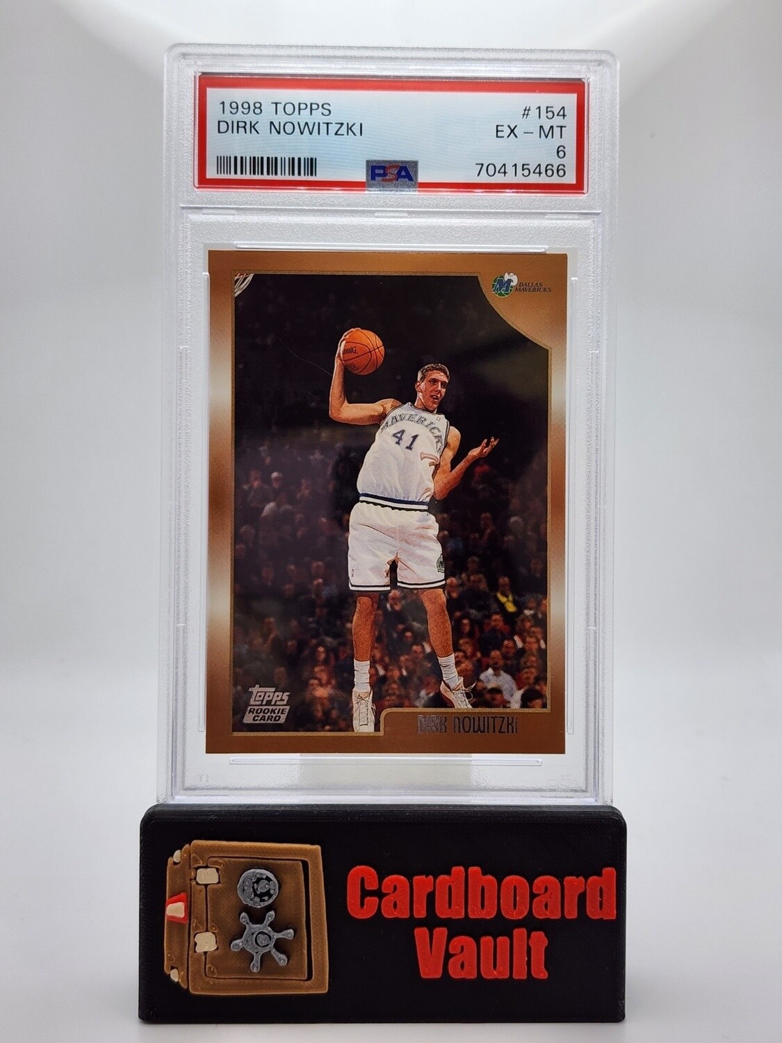 1998 Topps Dirk Nowitzki #154 PSA 6 70415466