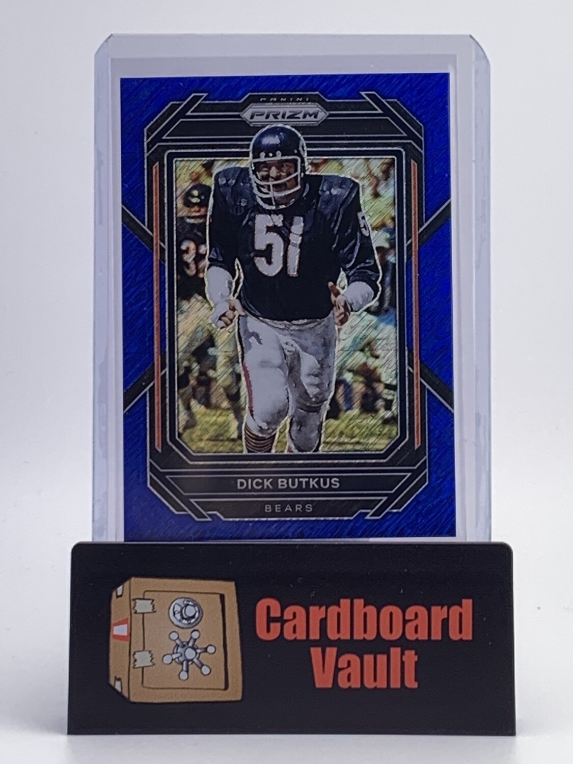 2022 Prizm Dick Butkus #54 Blue Shimmer 15/25