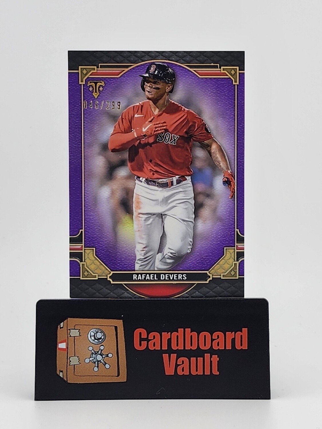 2022 Topps Triple Threads Rafael Devers #75 Amethyst 046/299