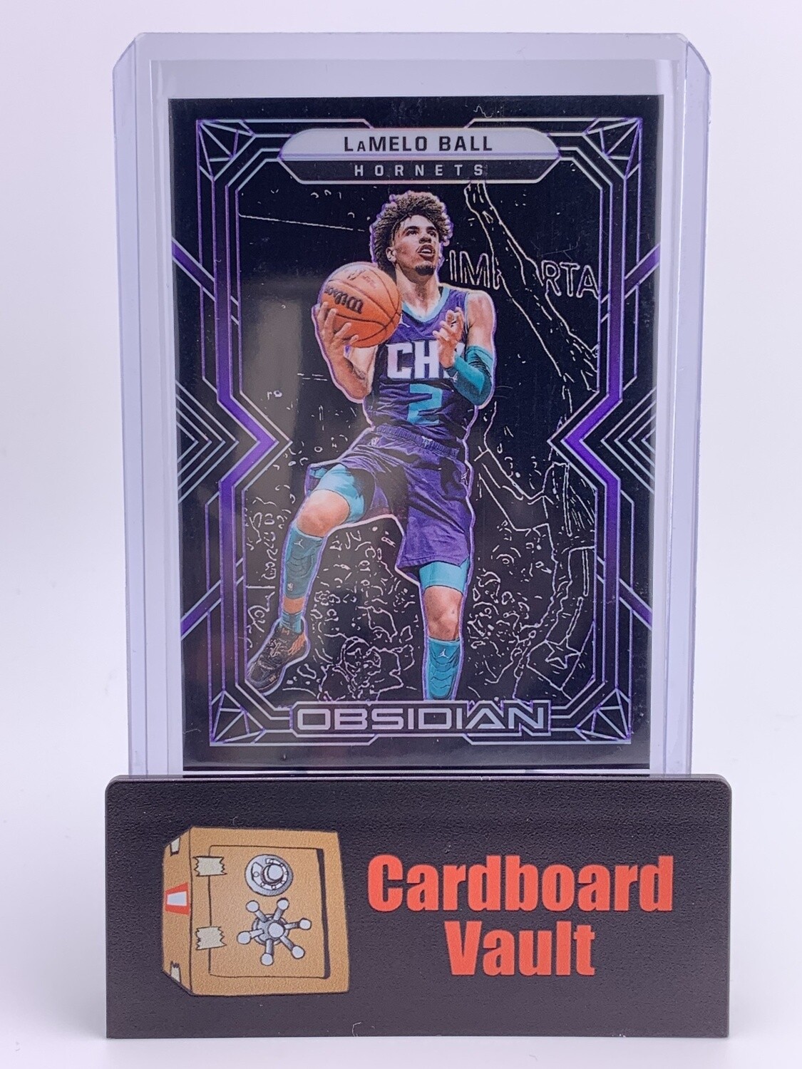 2021-22 Obsidian LaMelo Ball #1 Purple 42/99