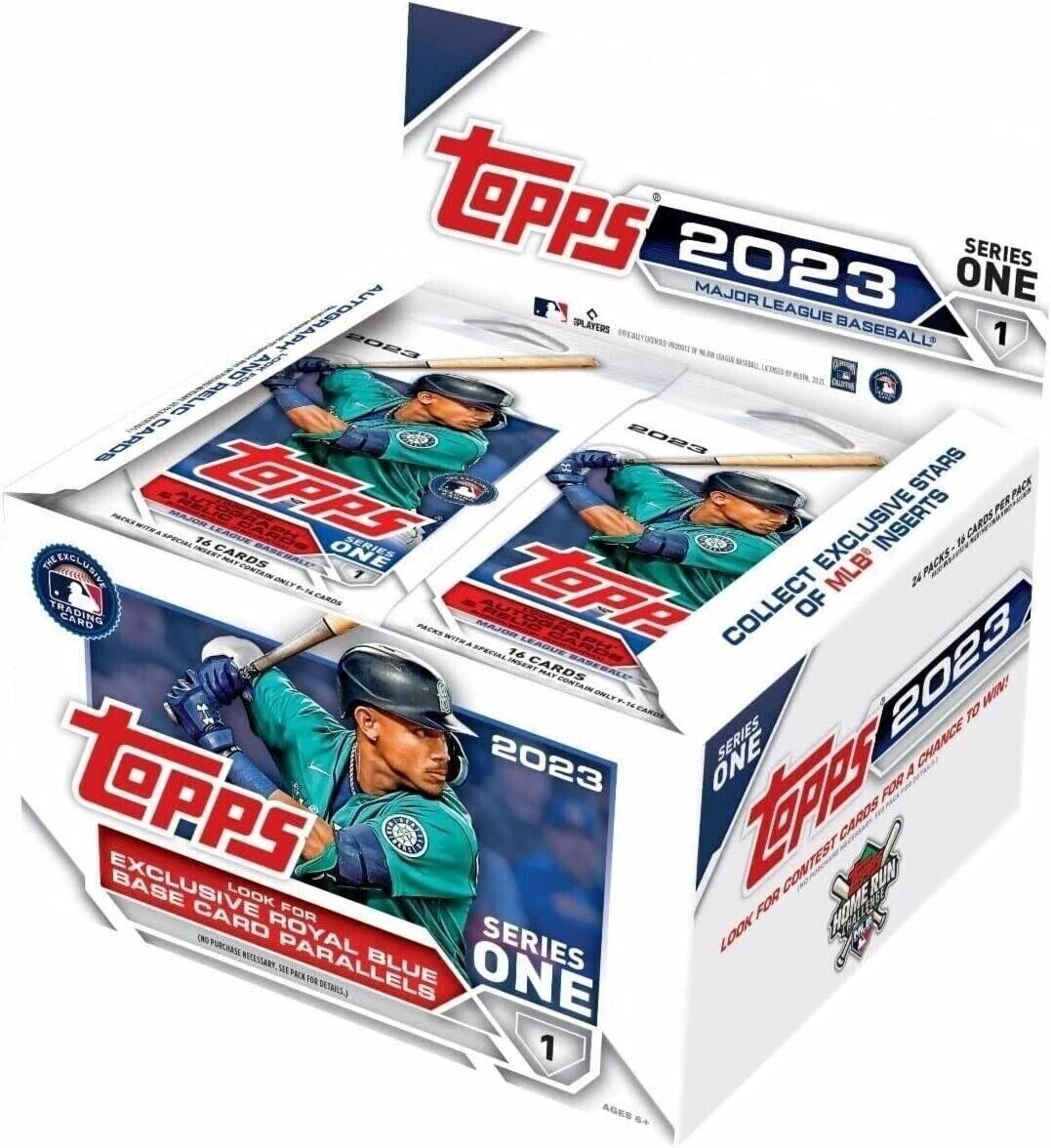 2023 Topps Series 1 Baseball Retail Display Box