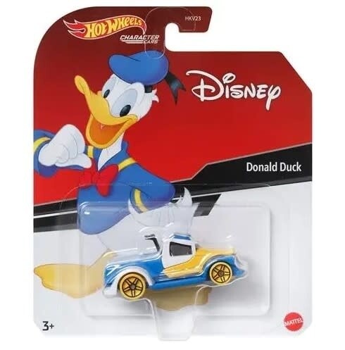 Hot Wheels Entertainment Character Car Donald Duck 2023 Mix 2