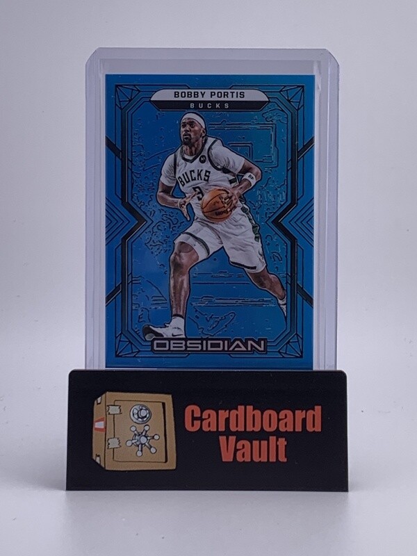 2021-22 Obsidian Bobby Portis # 90 Blue Flood