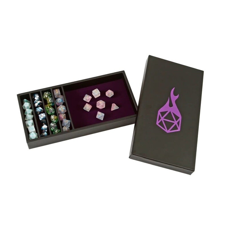 Forged Gaming Battle Pit Dice Tray - Purple