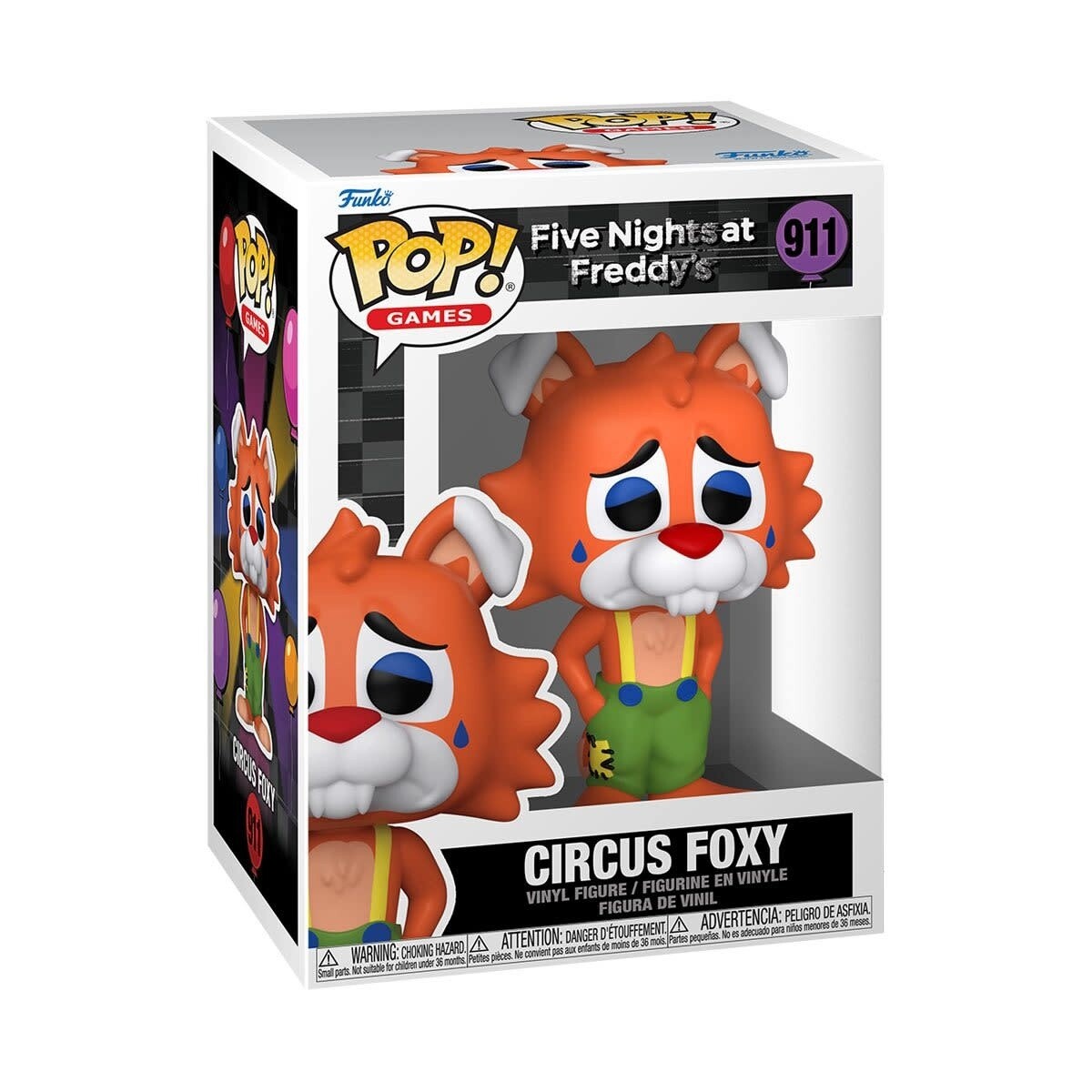 Five Nights at Freddy&#39;s Circus Foxy 911 Funko Pop!