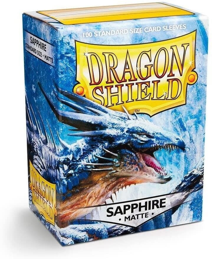 Dragon Shield 100 Card Sleeves Matte Sapphire