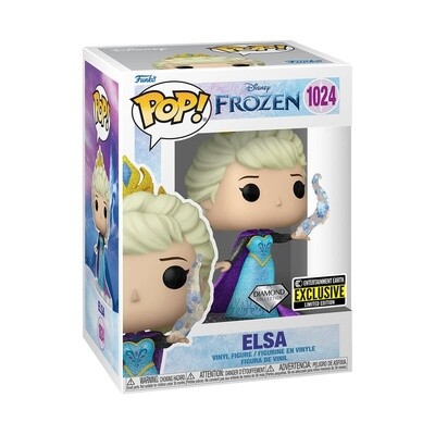 Frozen Elsa Diamond Glitter Funko Pop! 1024 - Entertainment Earth Exclusive