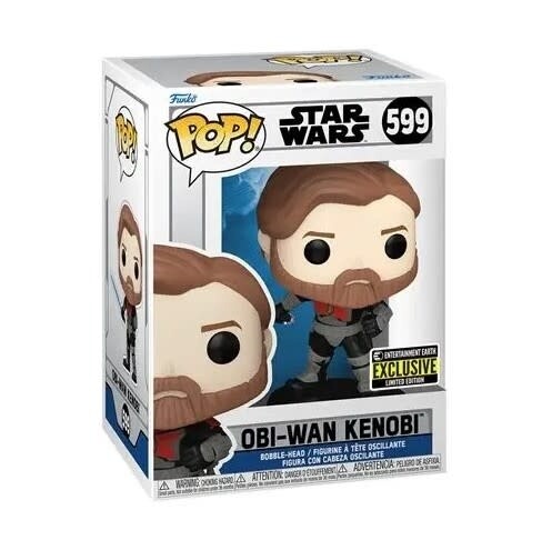 Star Wars: The Clone Wars Obi-Wan Kenobi Mandalorian Armor Funko Pop! 599 - Entertainment Earth Exclusive