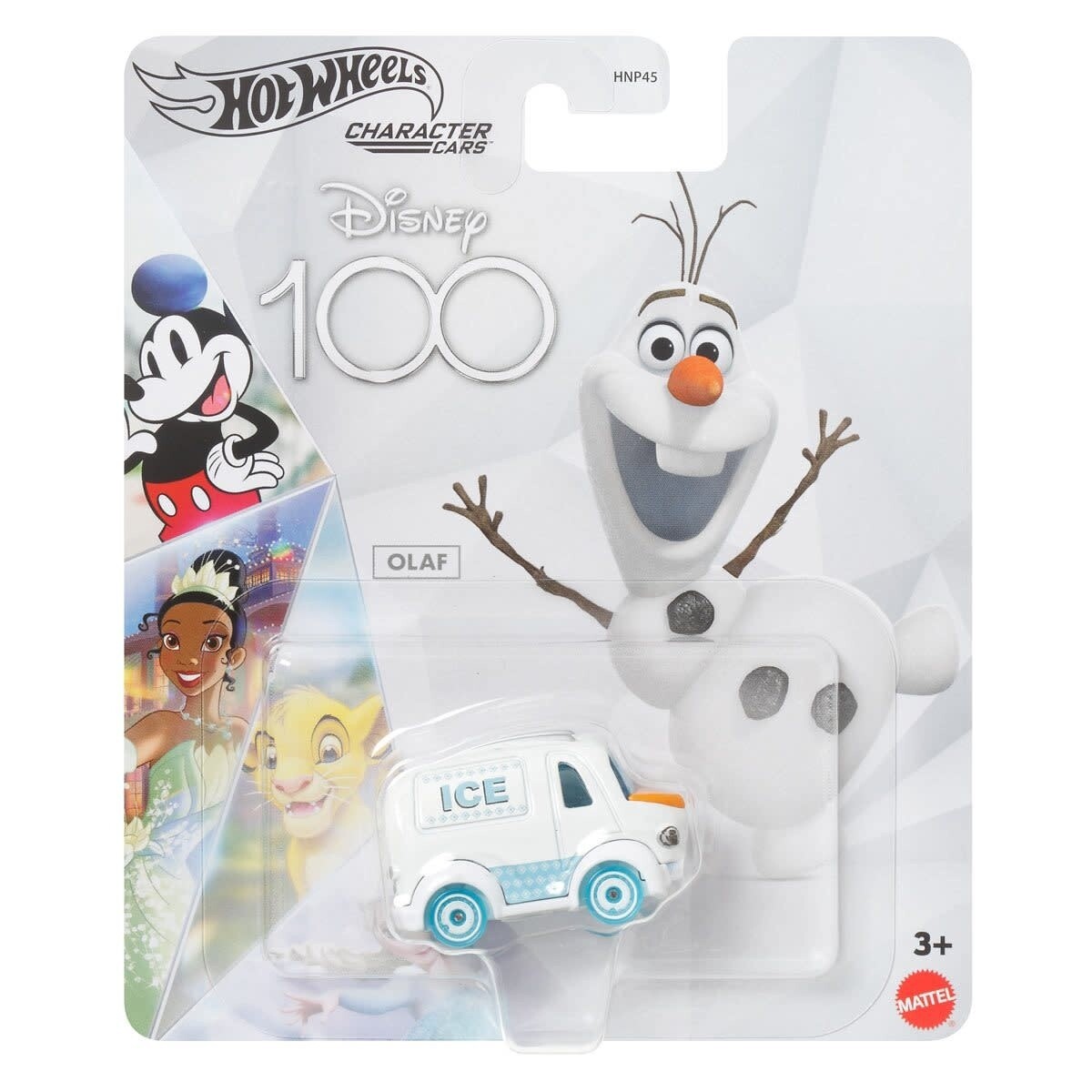 Hot Wheels Disney 100th 2023 Character Car Olaf