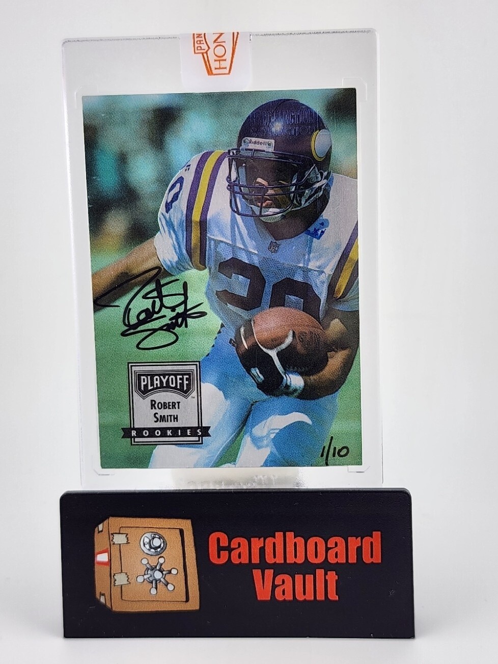 2020 Panini Honors 1993 Playoff Robert Smith #119 On Card Auto 1/10