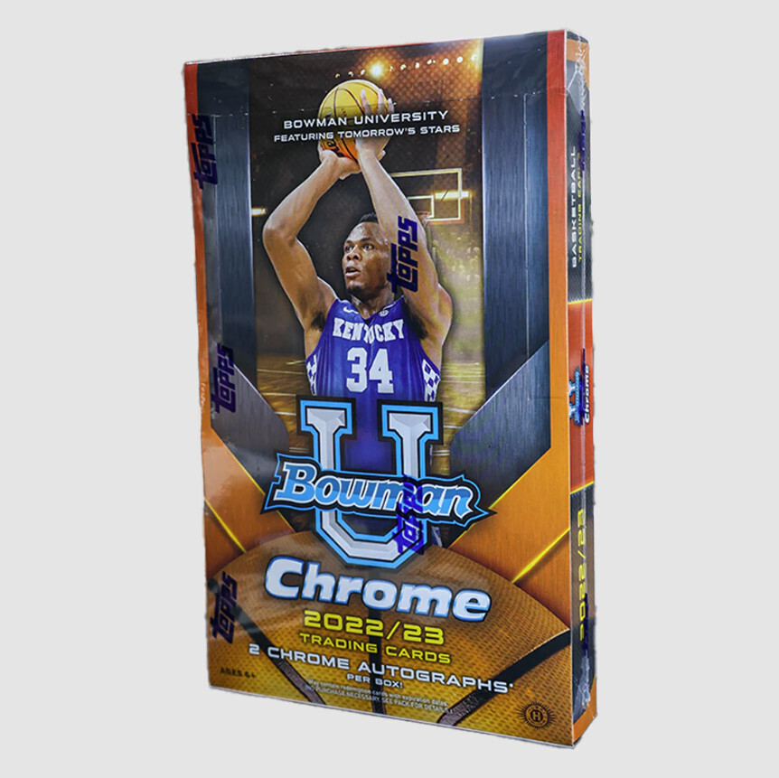 2022-23 Bowman Chrome University Basketball Hobby Box