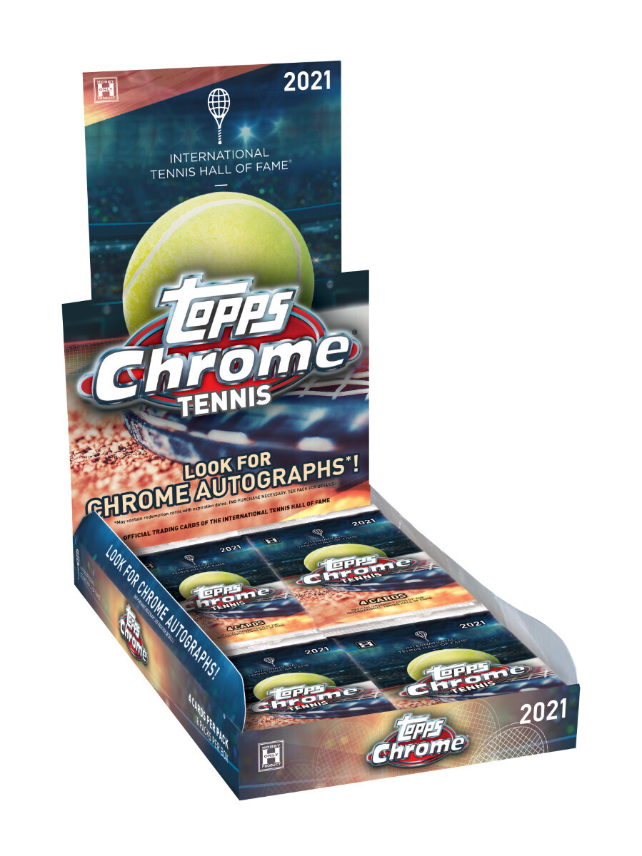 2021 Topps Tennis Chrome Hobby Box