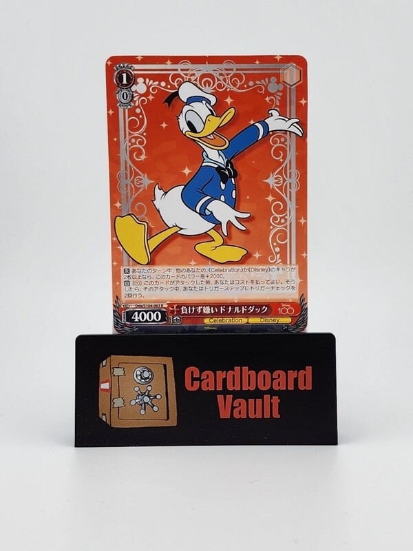 Weiss Schwarz Disney 100 Japanese Donald Duck Dds-S104-063R