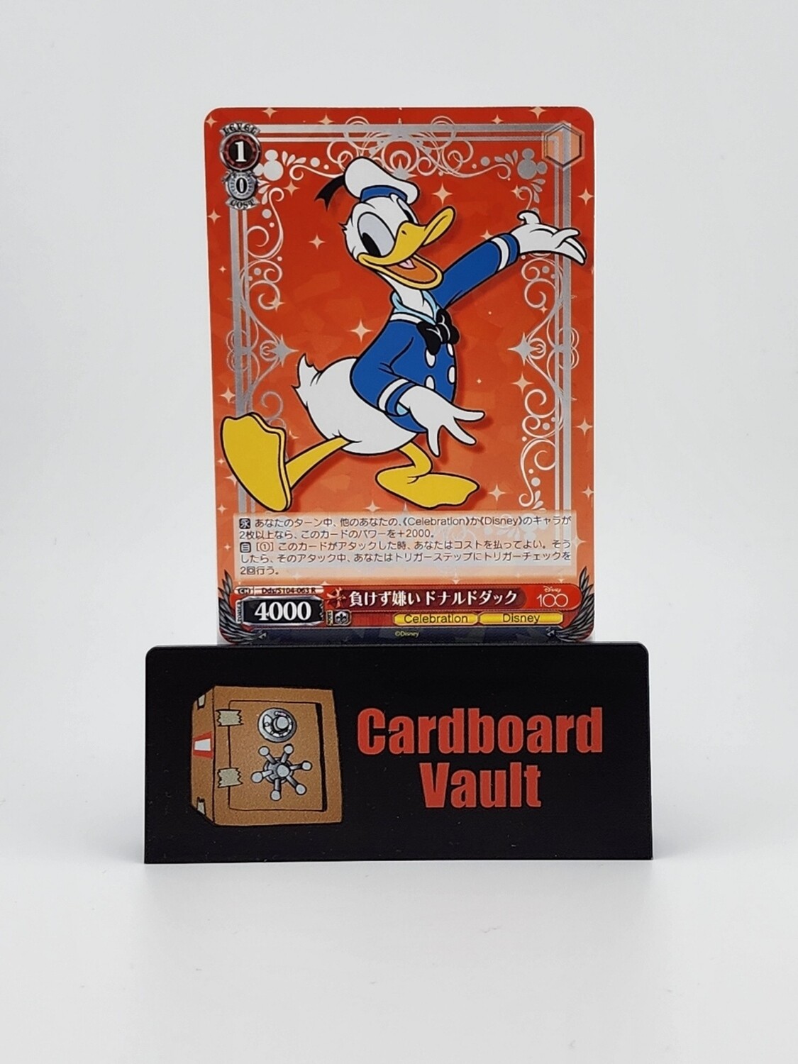 Weiss Schwarz Disney 100 Japanese Donald Duck Dds-S104-063R