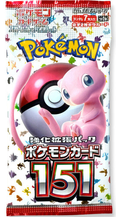 Japanese Pokémon 151 Booster Pack