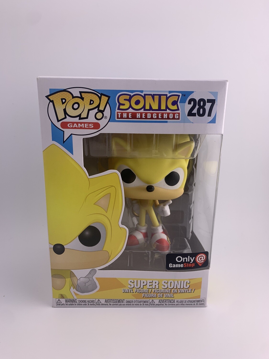 Sonic The Hedgehog Super Sonic 287 Funko Pop