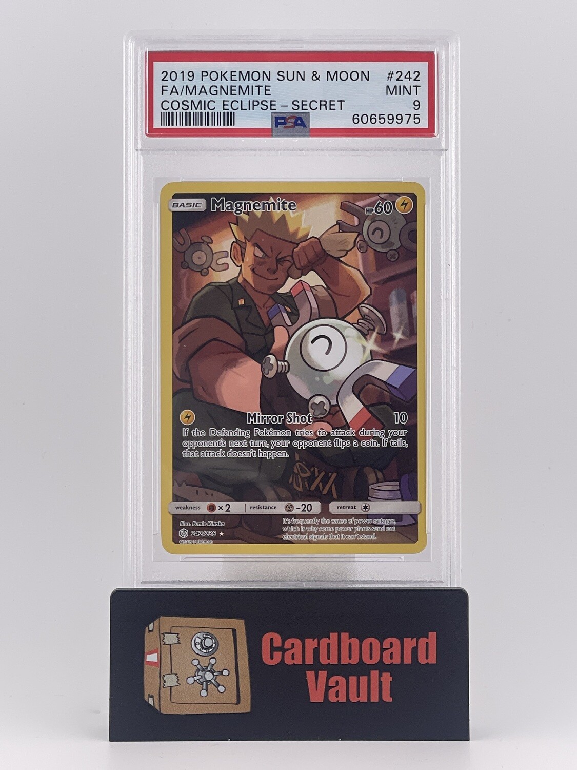 2019 Pokémon Magnemite 242/236 PSA 9