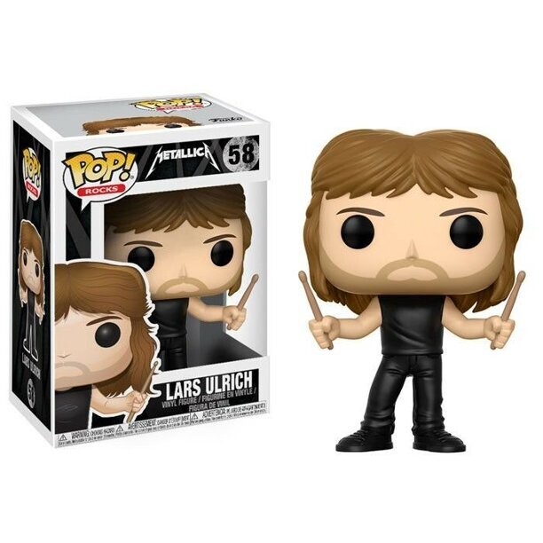 Metallica Lars Ulrich 58 Funko Pop